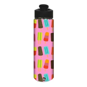 Designer Stainless Steel Water Bottle -  Ice Candy