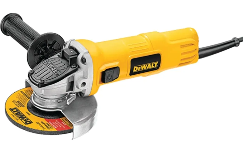 DeWALT DWE4011 Angle Grinder, 5/8-11 Spindle, 4-1/2 in Dia Wheel, 12,000 rpm Speed :EA: QUANTITY: 1