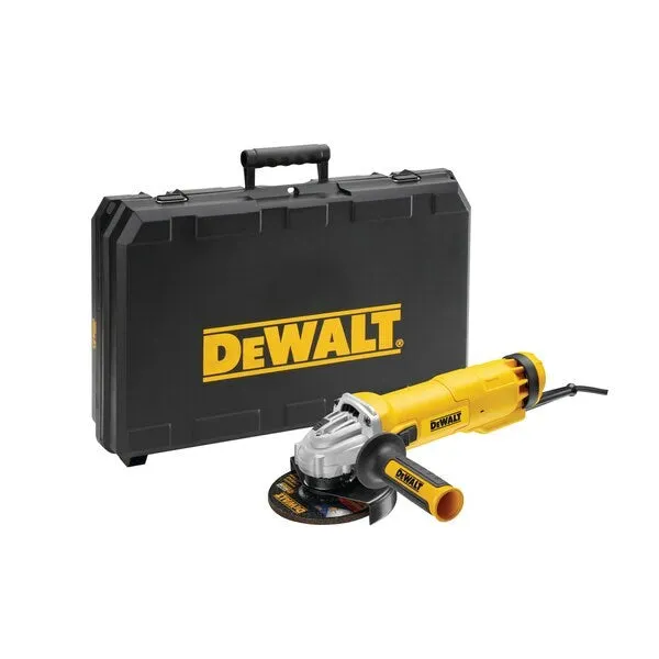 Dewalt Dwe4217kd-Qs Angle Grinder 12.5 Cm 11000 Rpm 1200 W 1.85 Kg