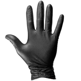 Dirt Defense 6mil Diamond Grip Nitrile Gloves Medium 100 Pack