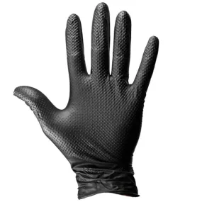 Dirt Defense 6mil Diamond Grip Nitrile Gloves XL 100 Pack