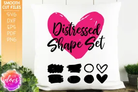 Distressed Shape Set - Design Elements