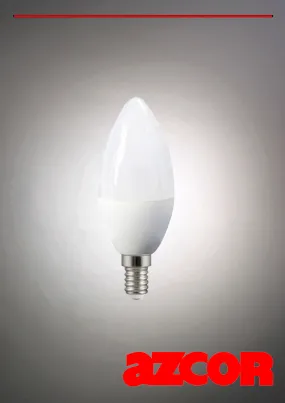 E14 Candle Bulb LED 3.5W (Frosted)