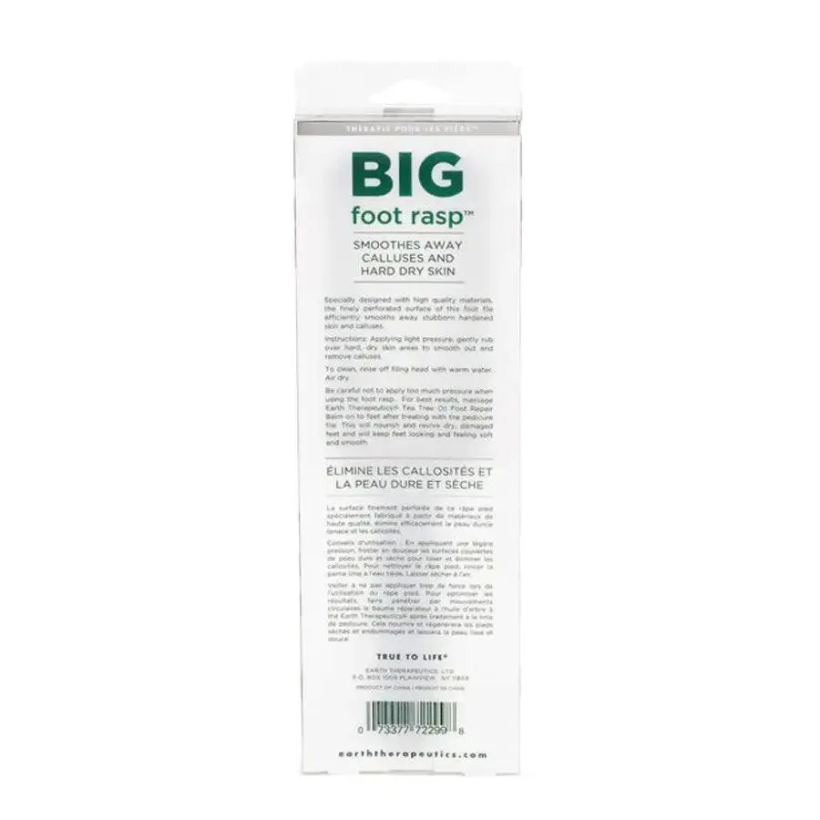 Earth Therapeutics Big Foot Rasp Foot File 1 Foot File