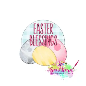 Easter Blessings Template & Digital Cut File