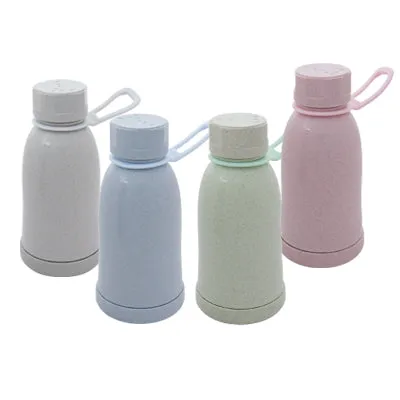 Eco Friendly Wheat Straw Mini Bottle