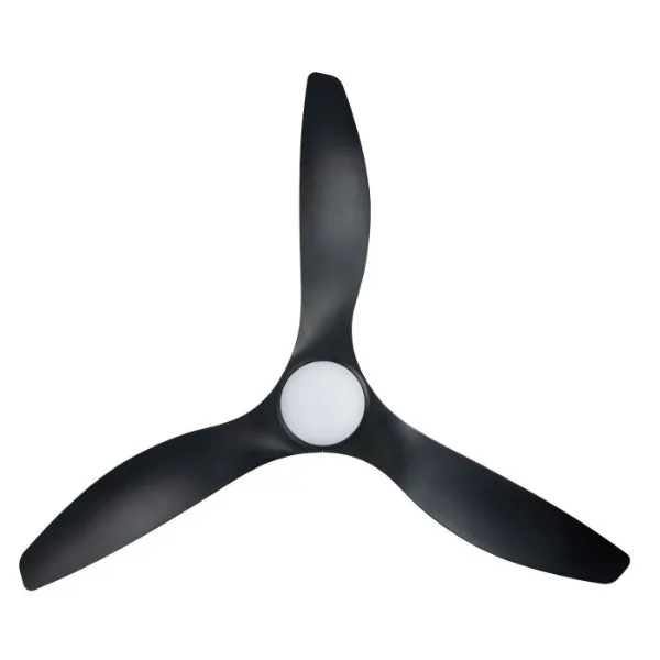 Eglo Surf 60in 152cm Ceiling Fan with 20W LED CCT Light - Black