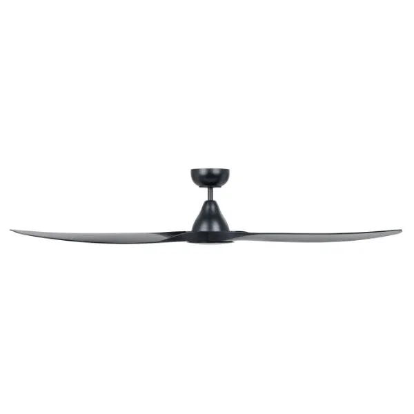 Eglo Surf 60in 152cm Ceiling Fan with 20W LED CCT Light - Black