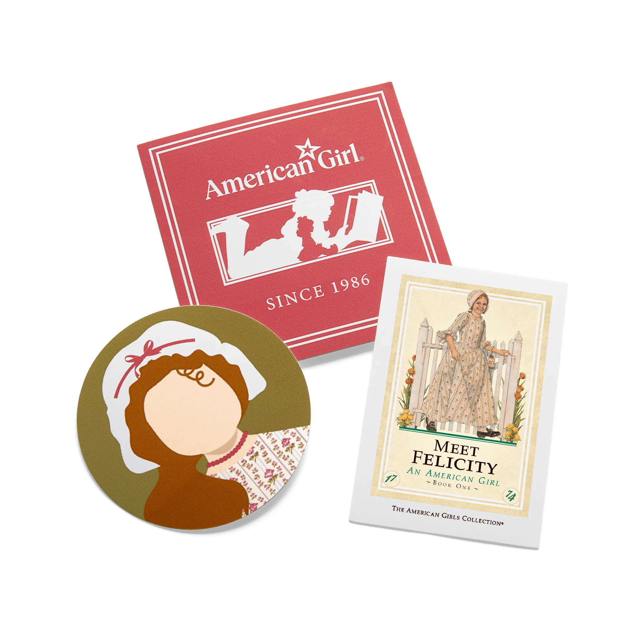 Felicity Merriman™ Vinyl Sticker Pack (Historical Characters)