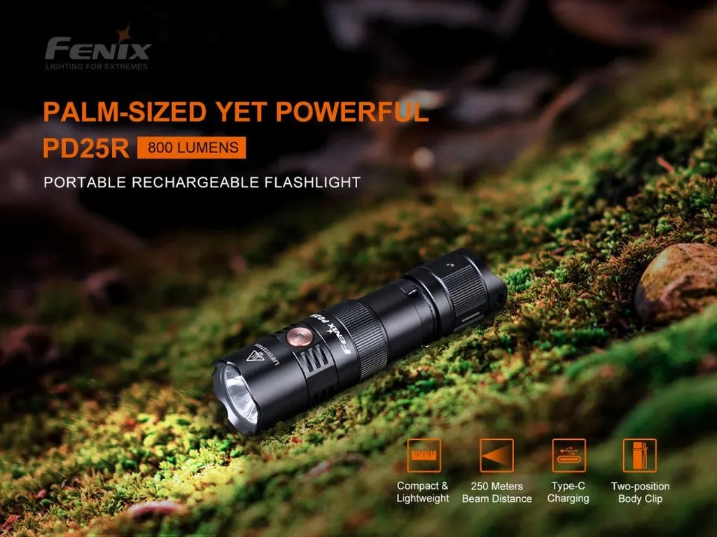 Fenix PD25R Flashlight