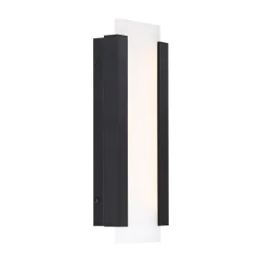 Fiction LED Wall Light in Black