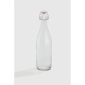 French Glass Swing Top Bottle w/ Airtight Hinged Stop