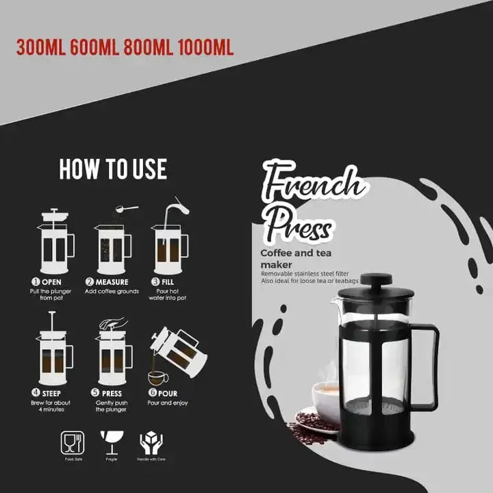 French Press Coffee Plunger