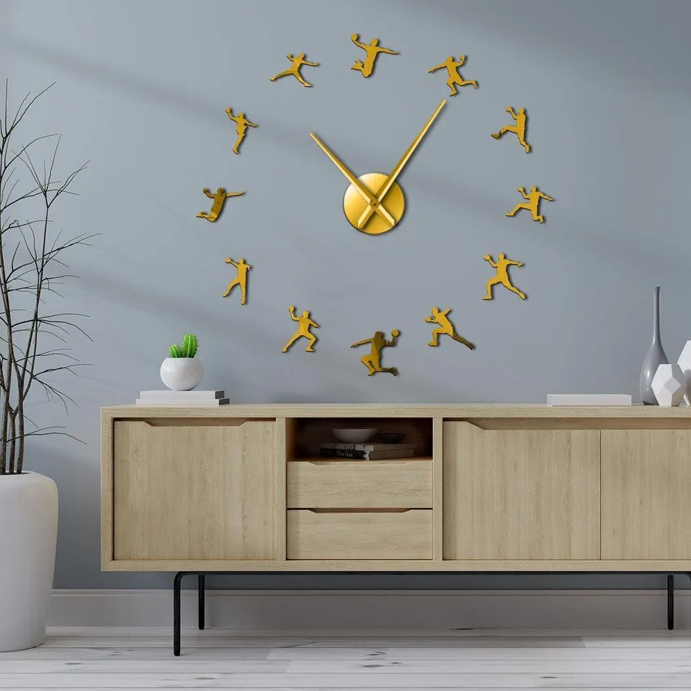 Giant Handball Wall Clock