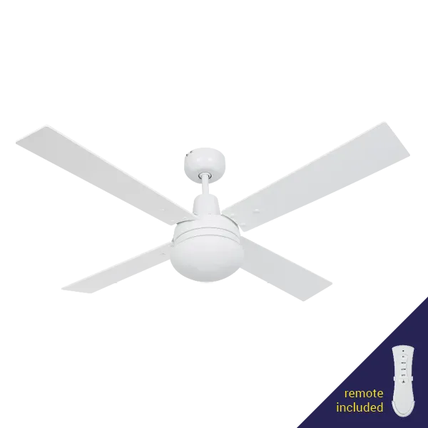 Goshawk Ceiling Fan with Light and Remote Control