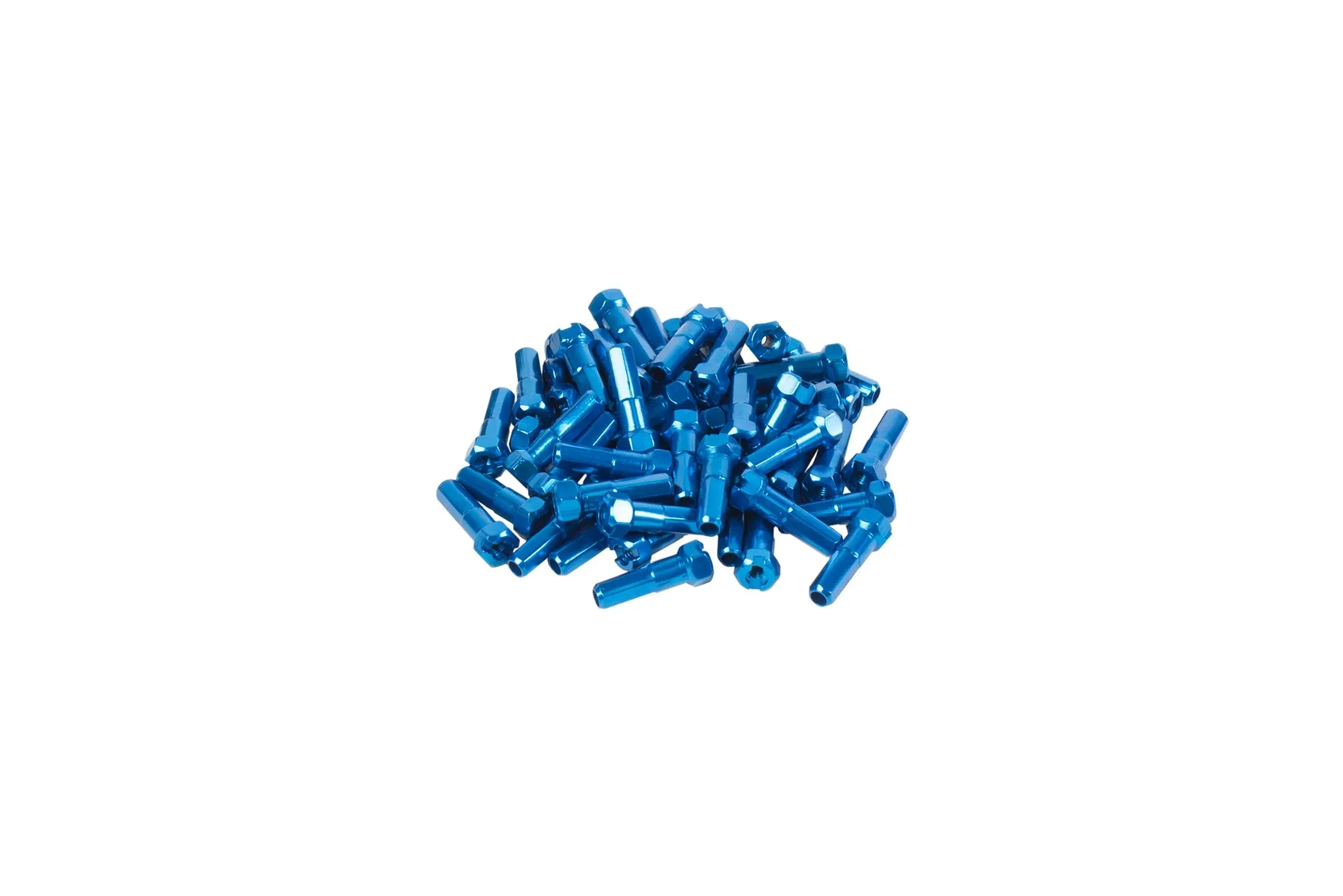 GSport BMX Taper-Hex Nipples - Anodized Blue