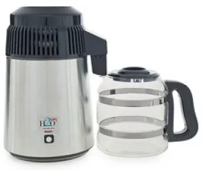 H2O - Stainless Steel Water Distiller with Glass Carafe (300SS)