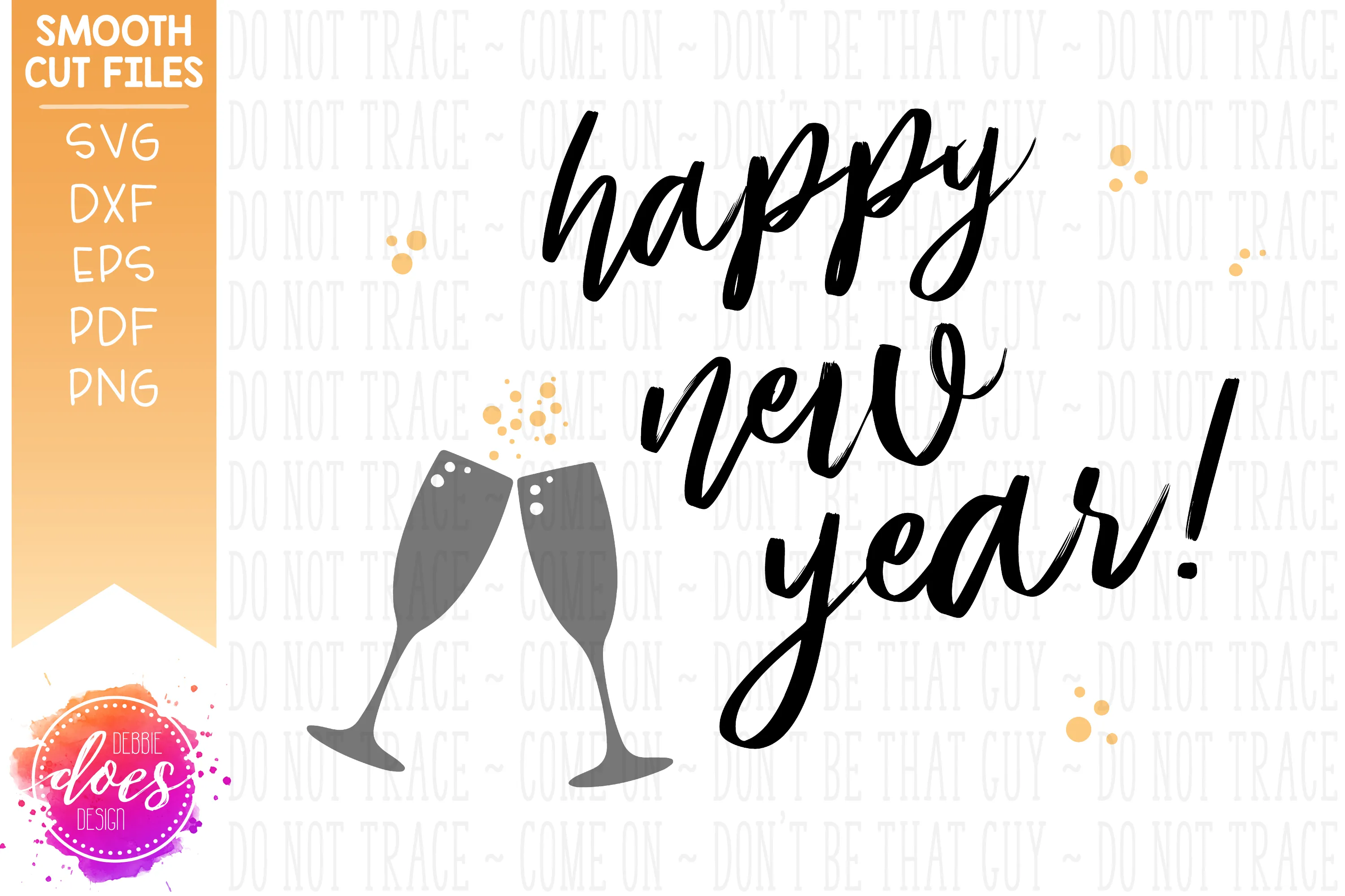 Happy New Year - SVG File