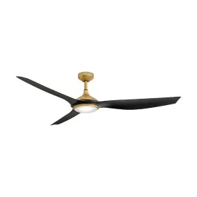 Hinkley 906864F Talan 64" Indoor/Outdoor Smart Ceiling Fan with LED Light Kit