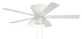 Insight 52" Ceiling Fan in White