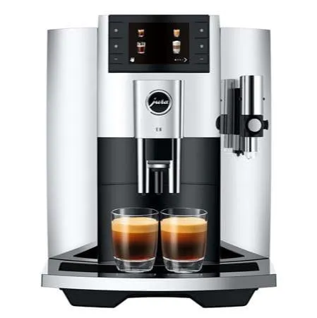 Jura E8 Coffee Maker Chrome