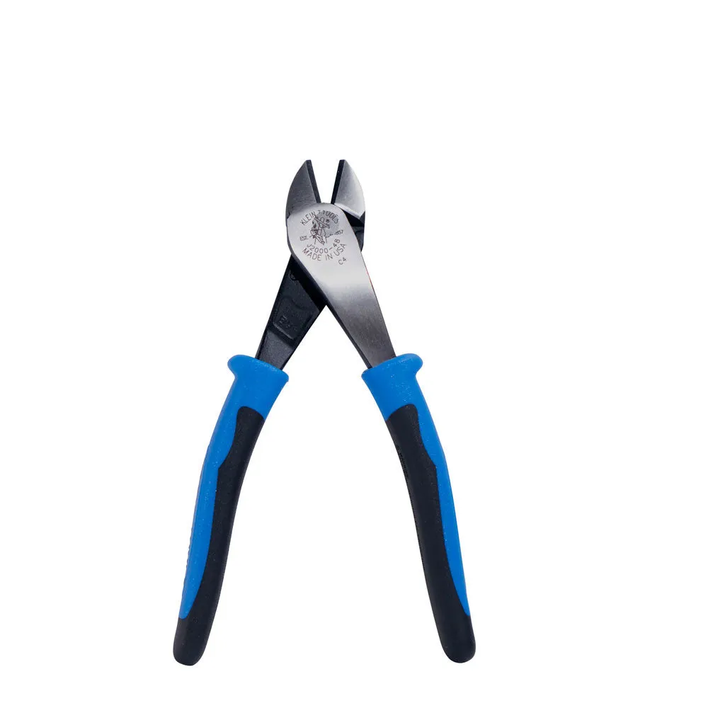 Klein Tools J2000-48 Pliers, Heavy-Duty Diagonal-Cutters Angled, 8"