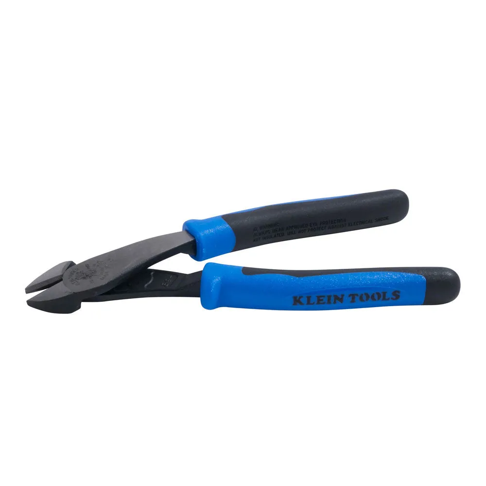 Klein Tools J2000-48 Pliers, Heavy-Duty Diagonal-Cutters Angled, 8"