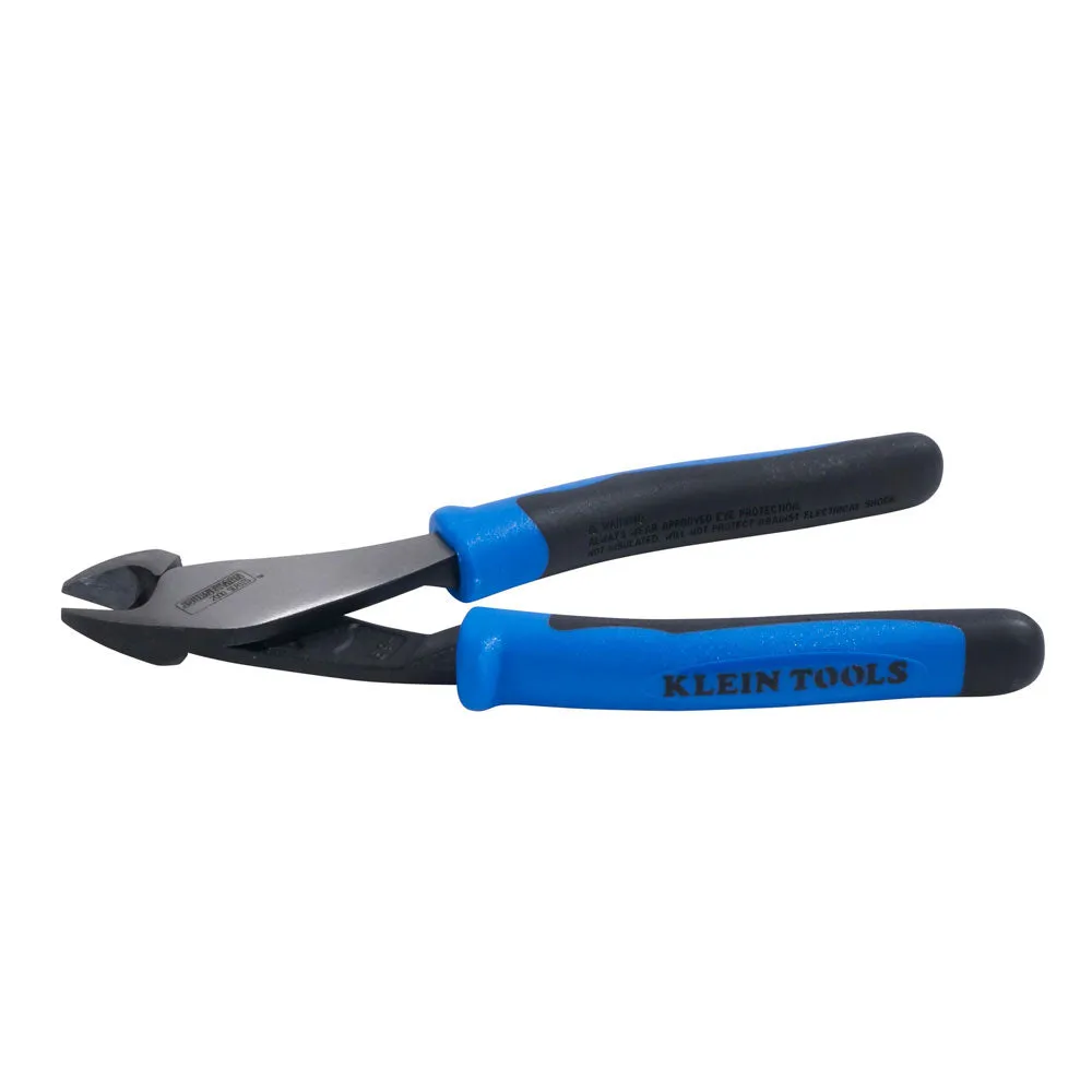 Klein Tools J2000-48 Pliers, Heavy-Duty Diagonal-Cutters Angled, 8"