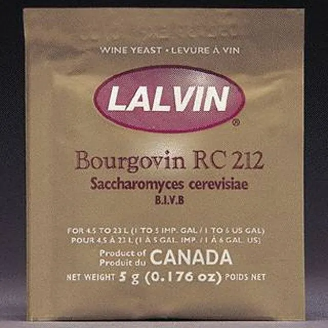 Lalvin RC-212 Dry Wine Yeast