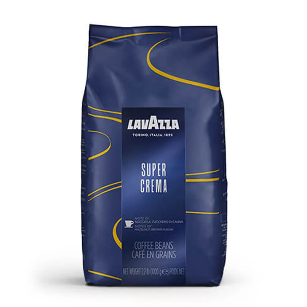 Lavazza Super Crema Espresso Whole Beans 1 kg