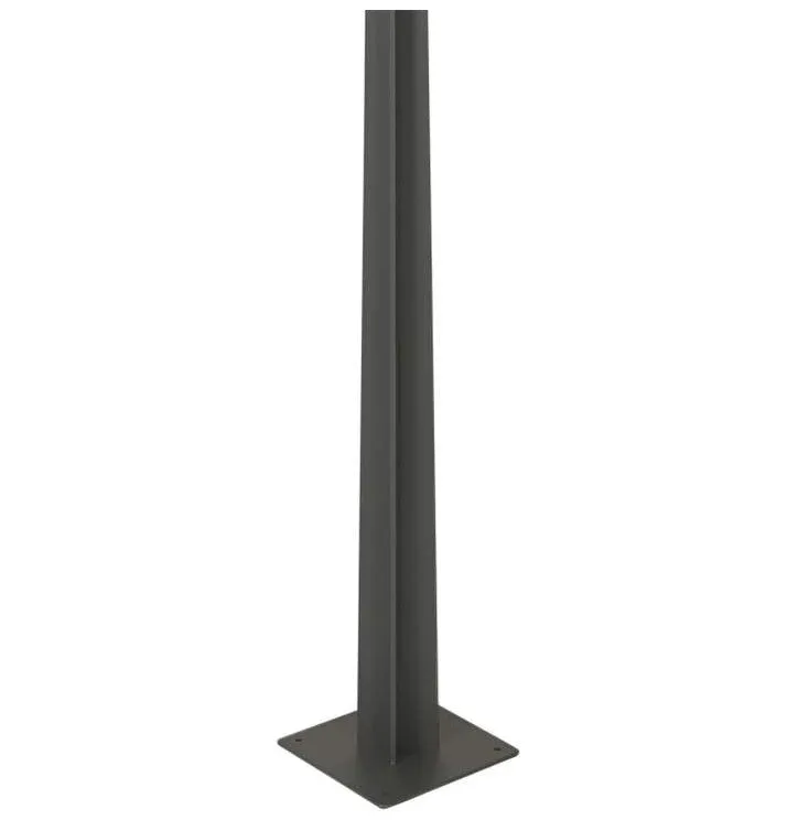 Les Jardins Metro Solar Powered Duo Street Light 86"