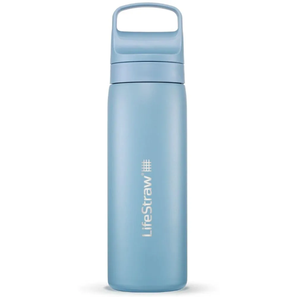 LifeStraw Go 2.0 Stainless Steel Water Filter Bottle 500ml