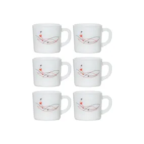 Lush Fiesta Cup Set, 6 Pcs