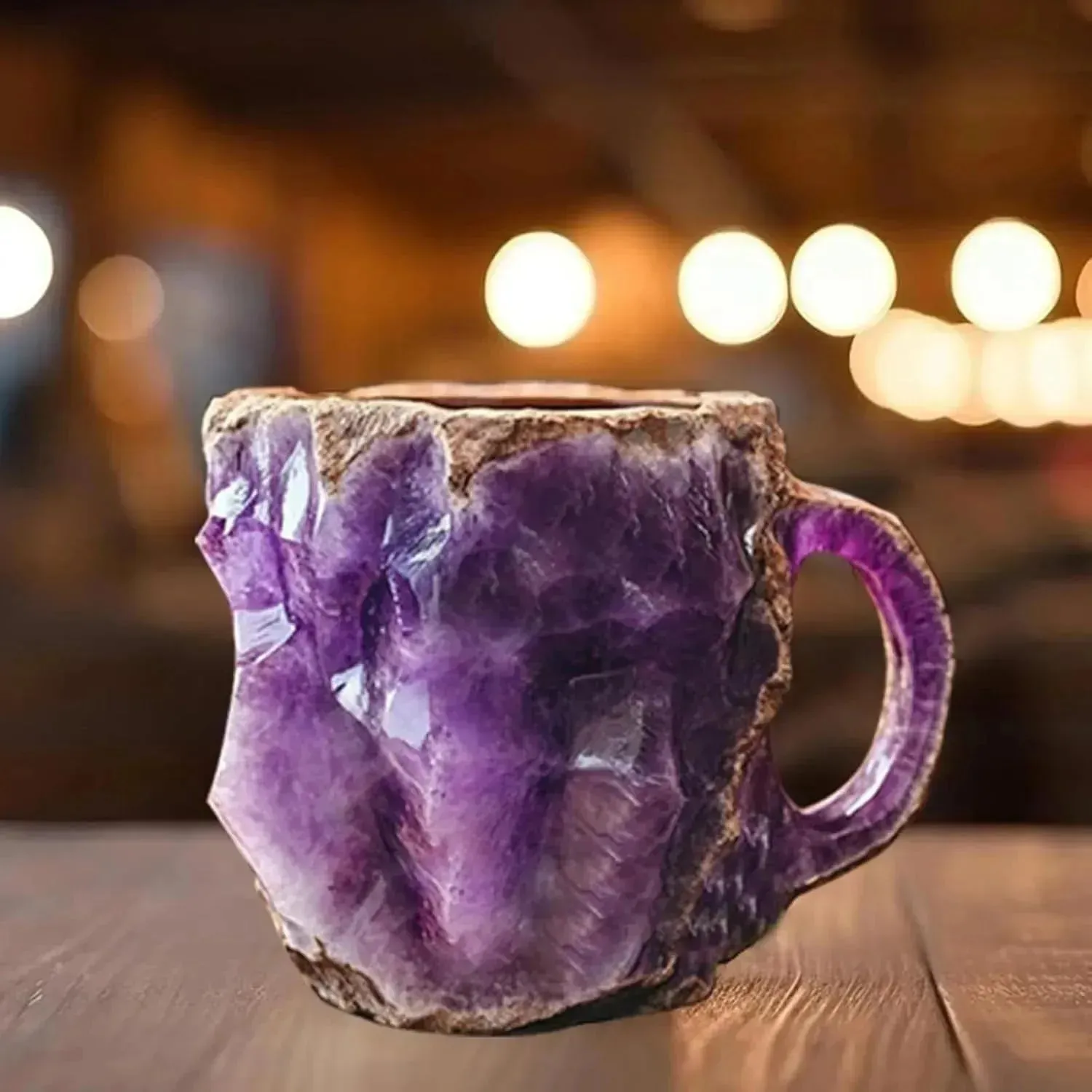 Luxury Natural Mineral Crystal Mug (400 ml)