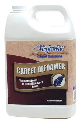 MAJESTIC CARPET DEFOAMER, 1 Gallon - Case of 4