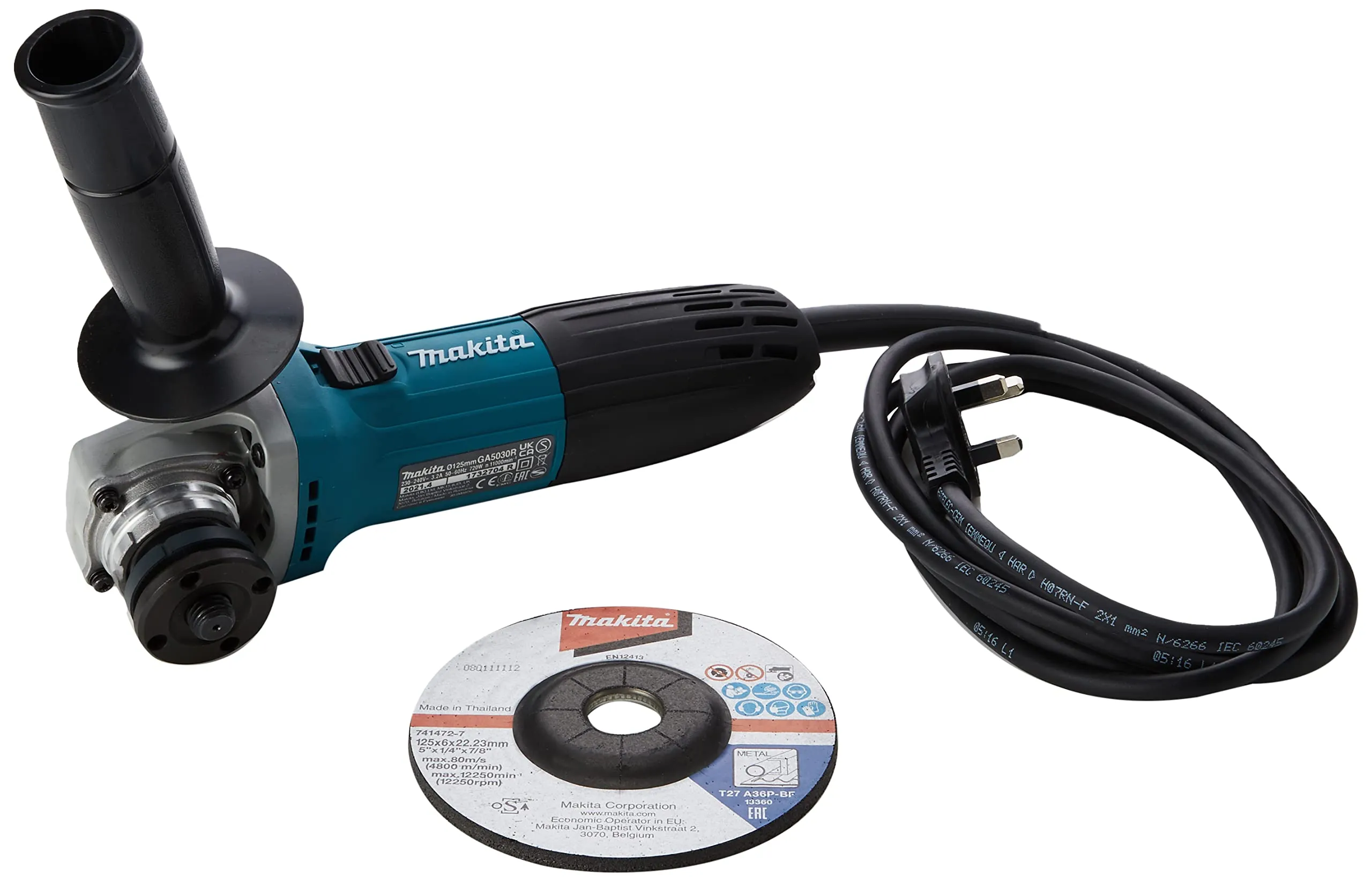 Makita 5'' Angle Grinder 720W GA5030