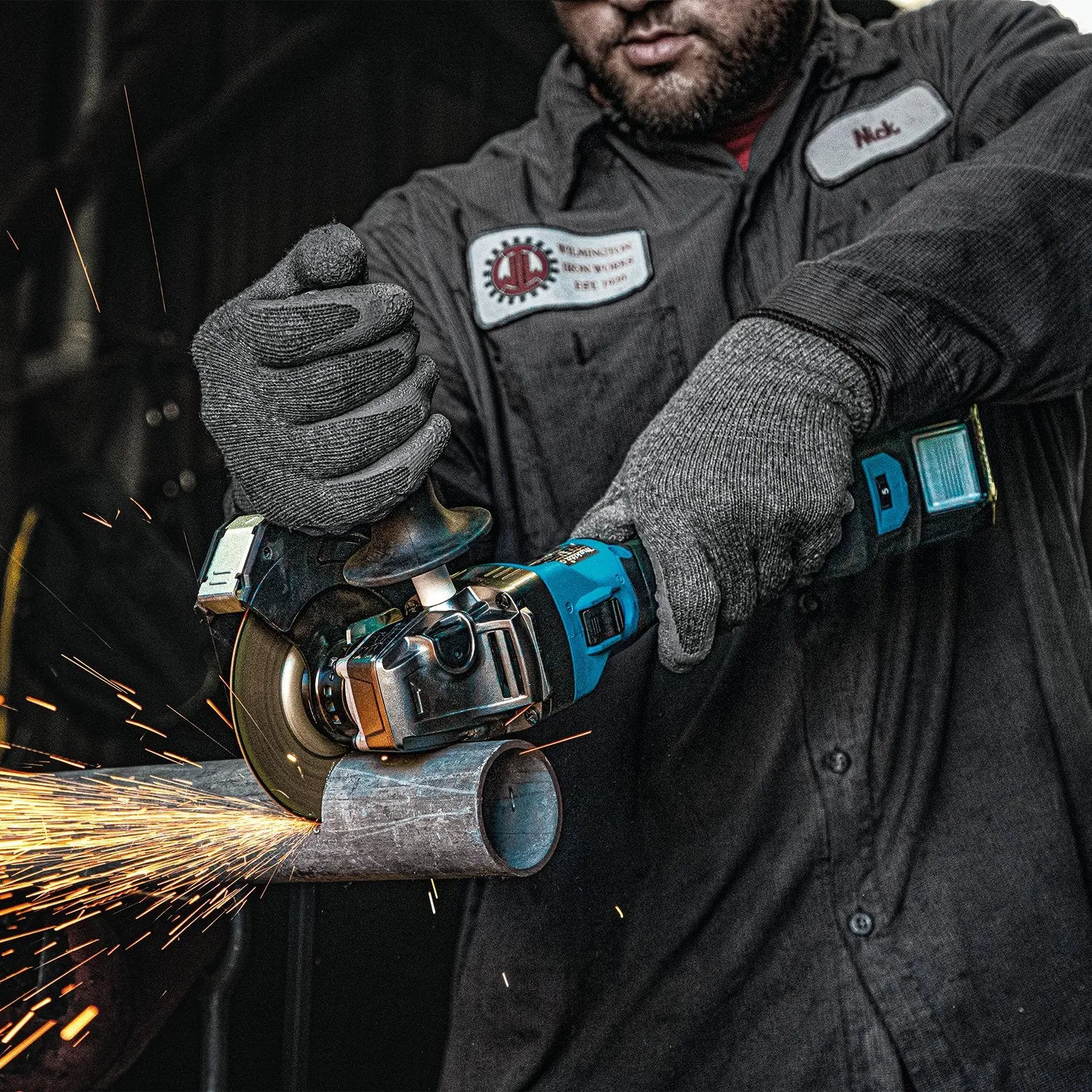 Makita (GAG04M1) 40V max XGT® Brushless 4‑1/2” / 5" Angle Grinder Kit, w/Electric Brake, AWS® Capable (4.0Ah)