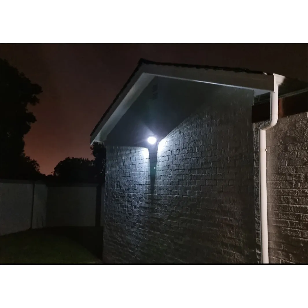 Mars 3 10W Solar Security Wall Light