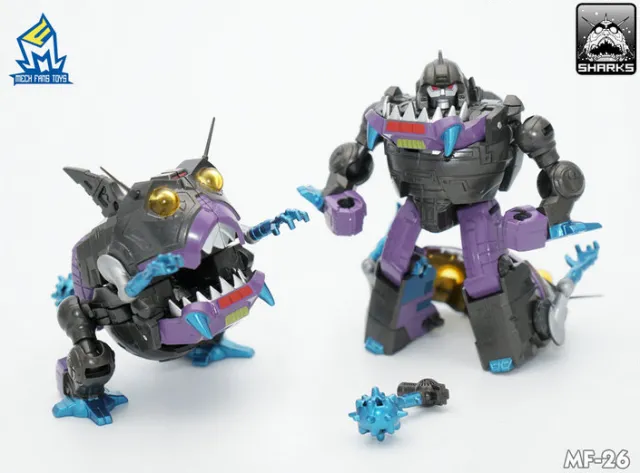 MF-26 SHARKTICONS SET OF 3 | MECH FANS TOYS