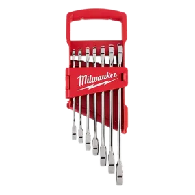 Milwaukee 7pc Ratcheting Combination Wrench Set - SAE