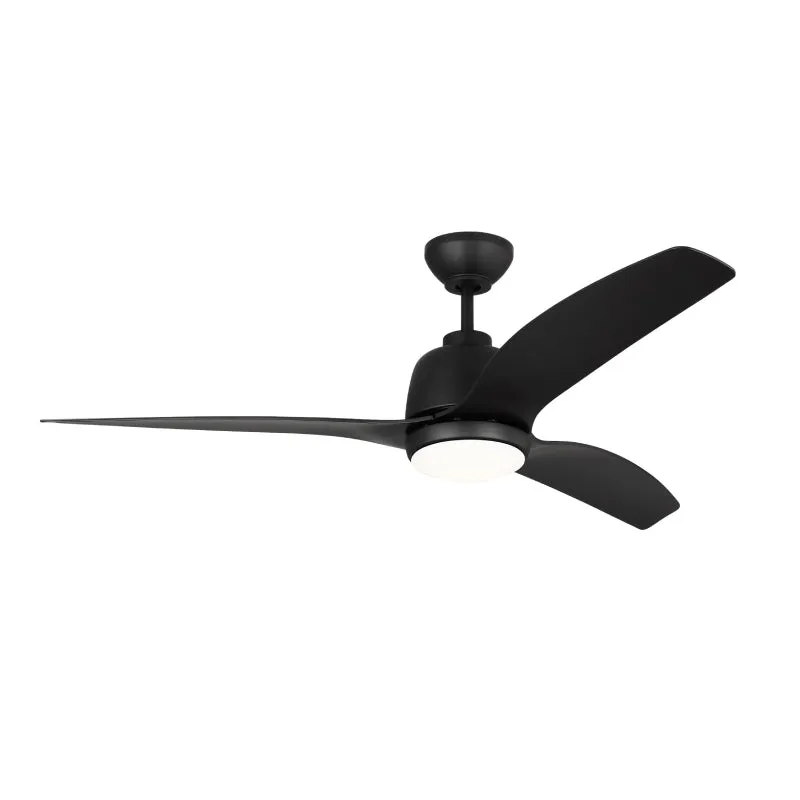 Monte Carlo Avila Coastal 54" Outdoor Ceiling Fan with LED Light Kit