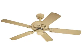 Monte Carlo Fans 5OR52AF Ornate 52" Ceiling Fan Aged Fresco Finish