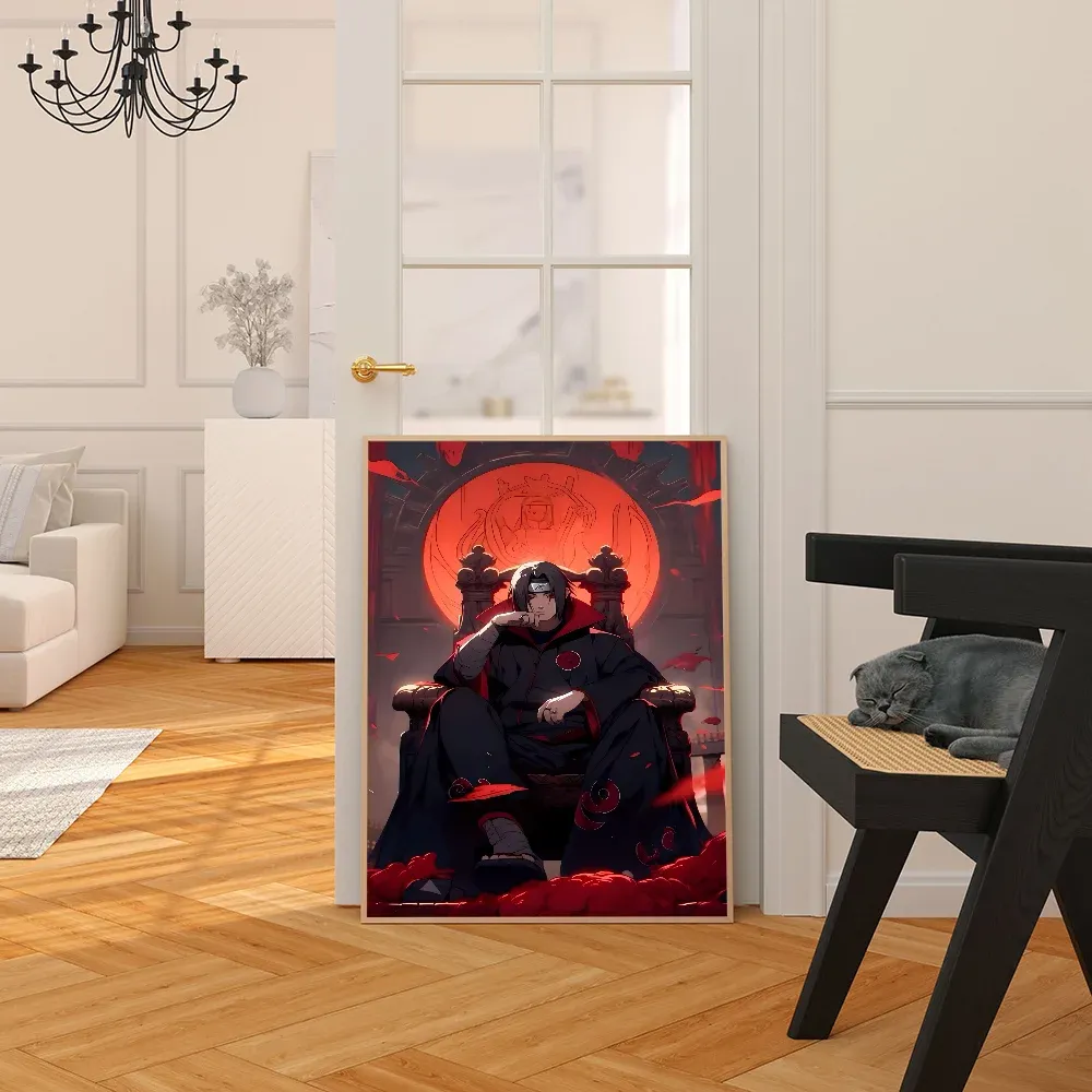 Naruto Uchiha Itachi Self-Adhesive Art Poster