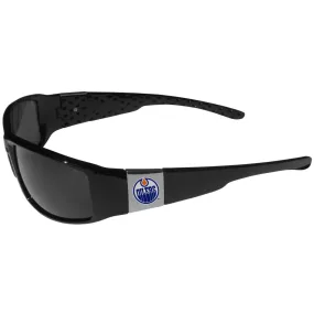 NHL Edmonton Oilers Chrome Clip Sunglasses