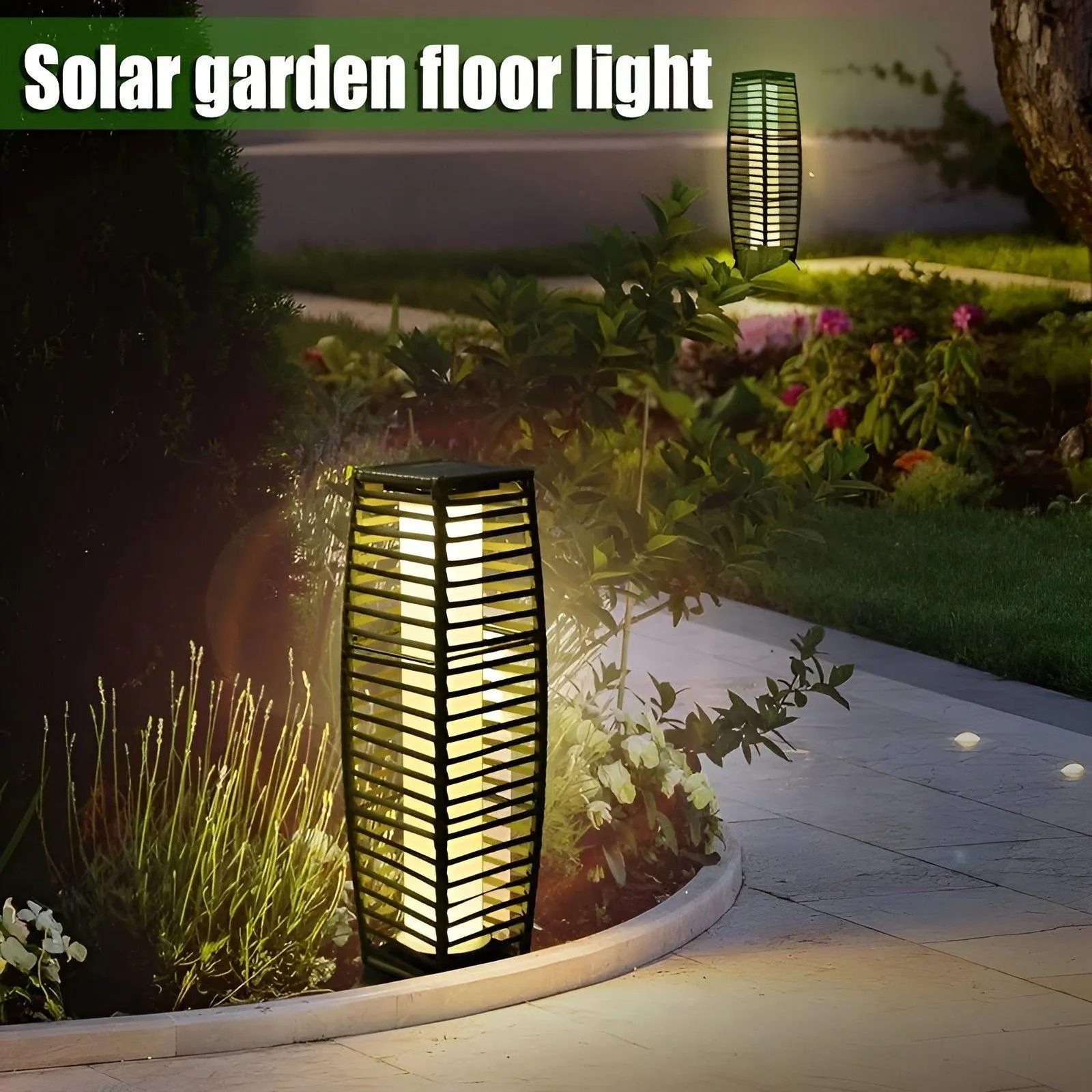 OutdoorShimmer Light - Vielseitige Solar-Außenbodenlampe