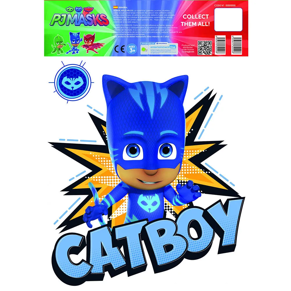 PJ Masks Wall Sticker A3 Catboy