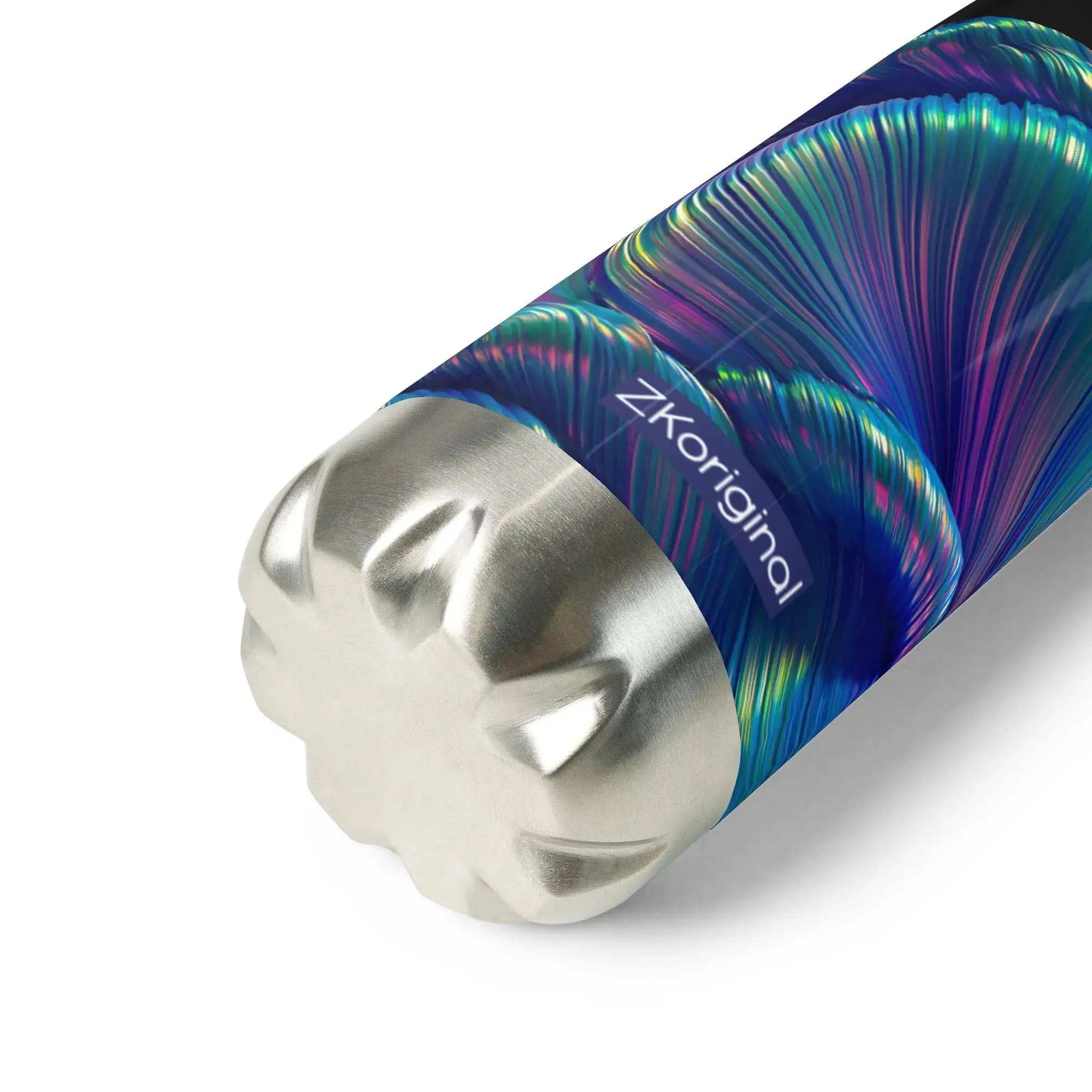 "Iridescent Wave" Collection - Stainless Steel Water Bottle