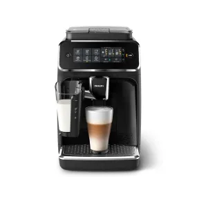 Refurbished Philips Saeco 3200 Series Superautomatic Espresso Machine LatteGo Black EP3241/54