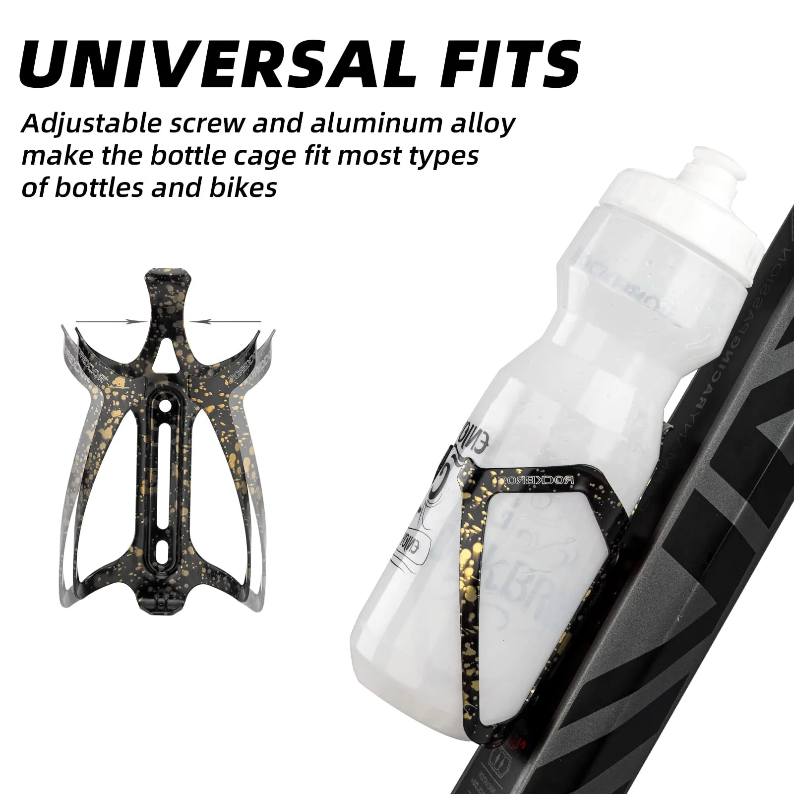 ROCKBROS Bicycle Water Bottle Holder 2-Packs