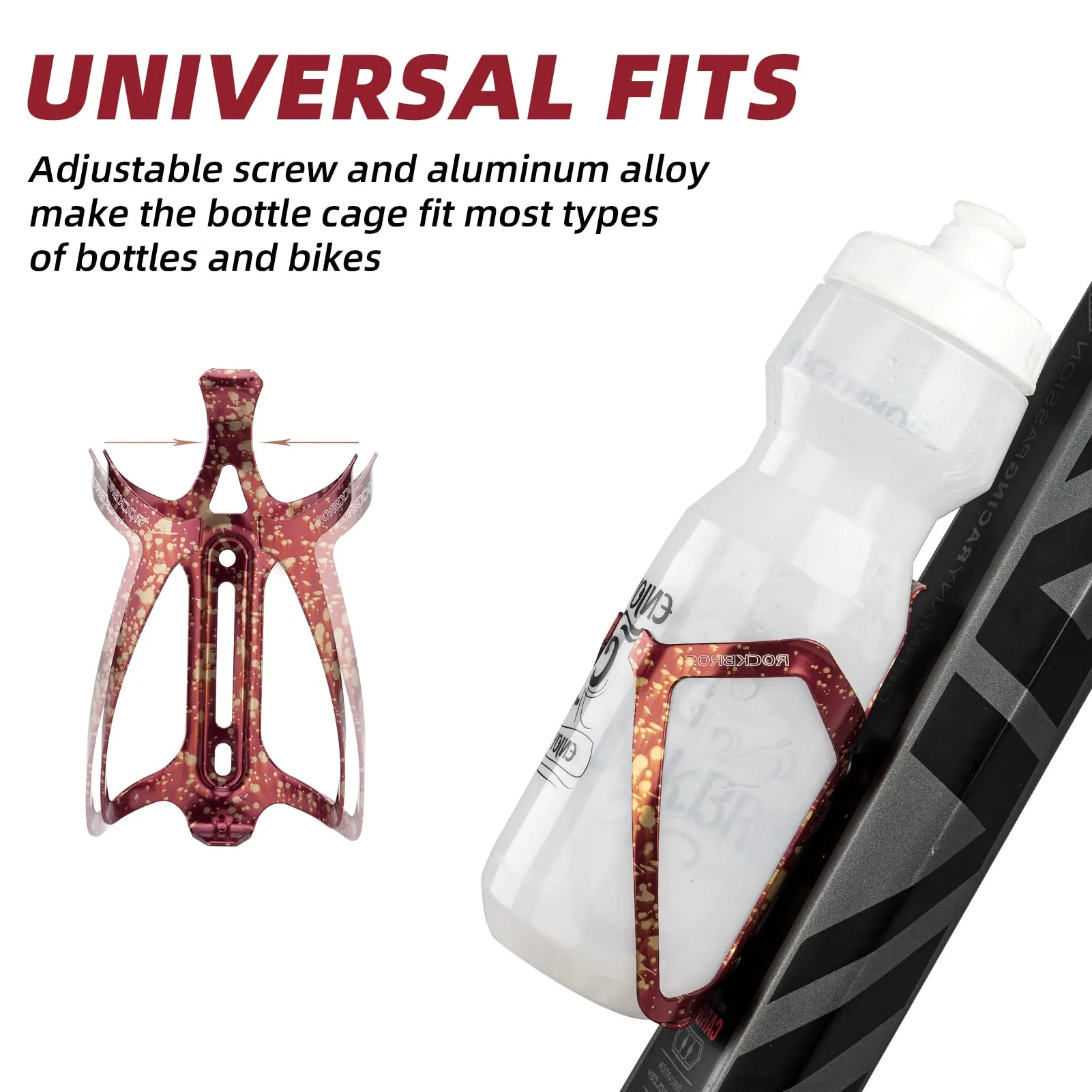 ROCKBROS Bicycle Water Bottle Holder 2-Packs